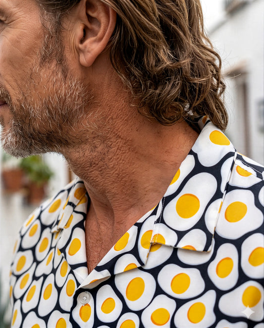 Camisa Funny Huevo Frito TRANKILO | Camisa original estampada divertida
