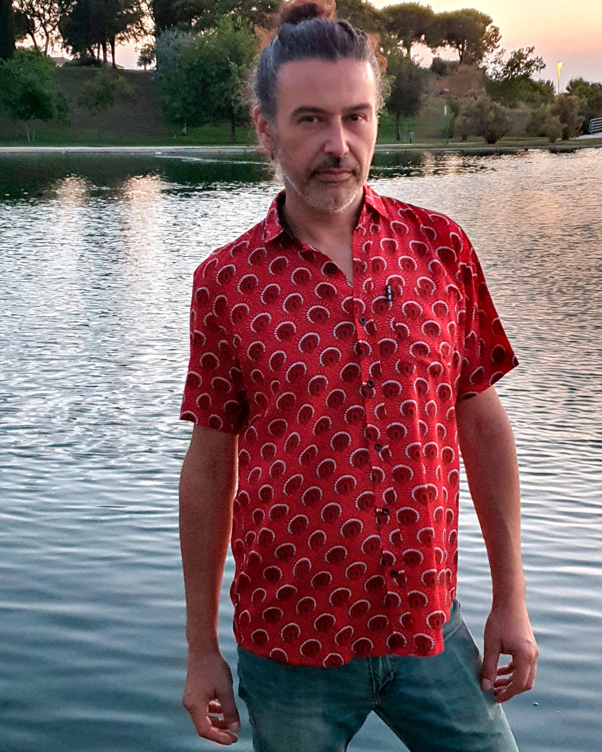 Camisa Cool Gallo Rojo