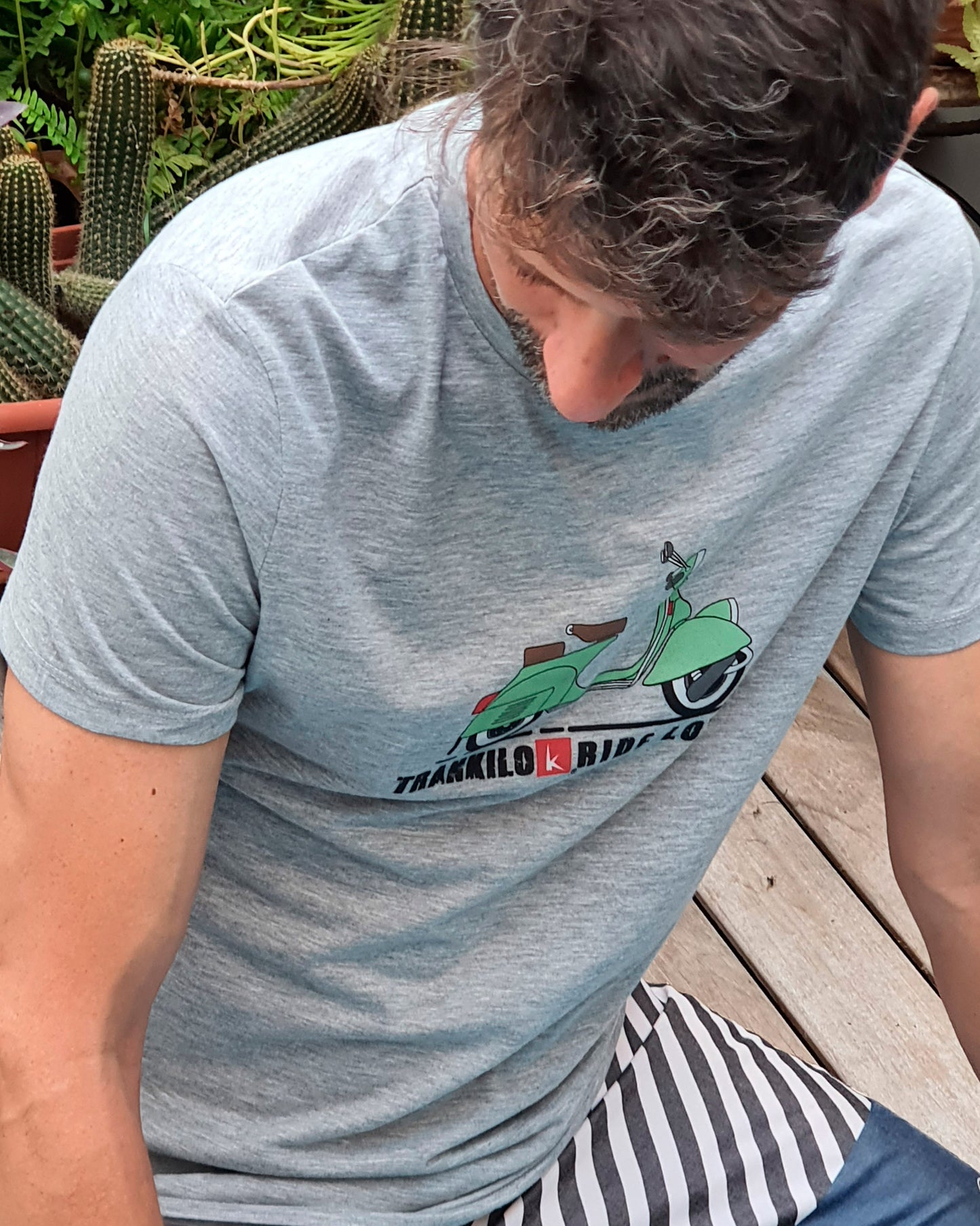 Camiseta Organic Basic Vespa