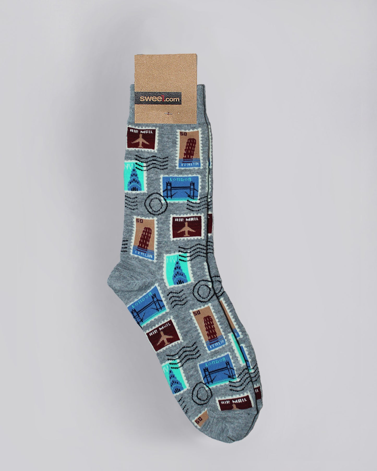 Calcetines Cool SELLOS POSTALES