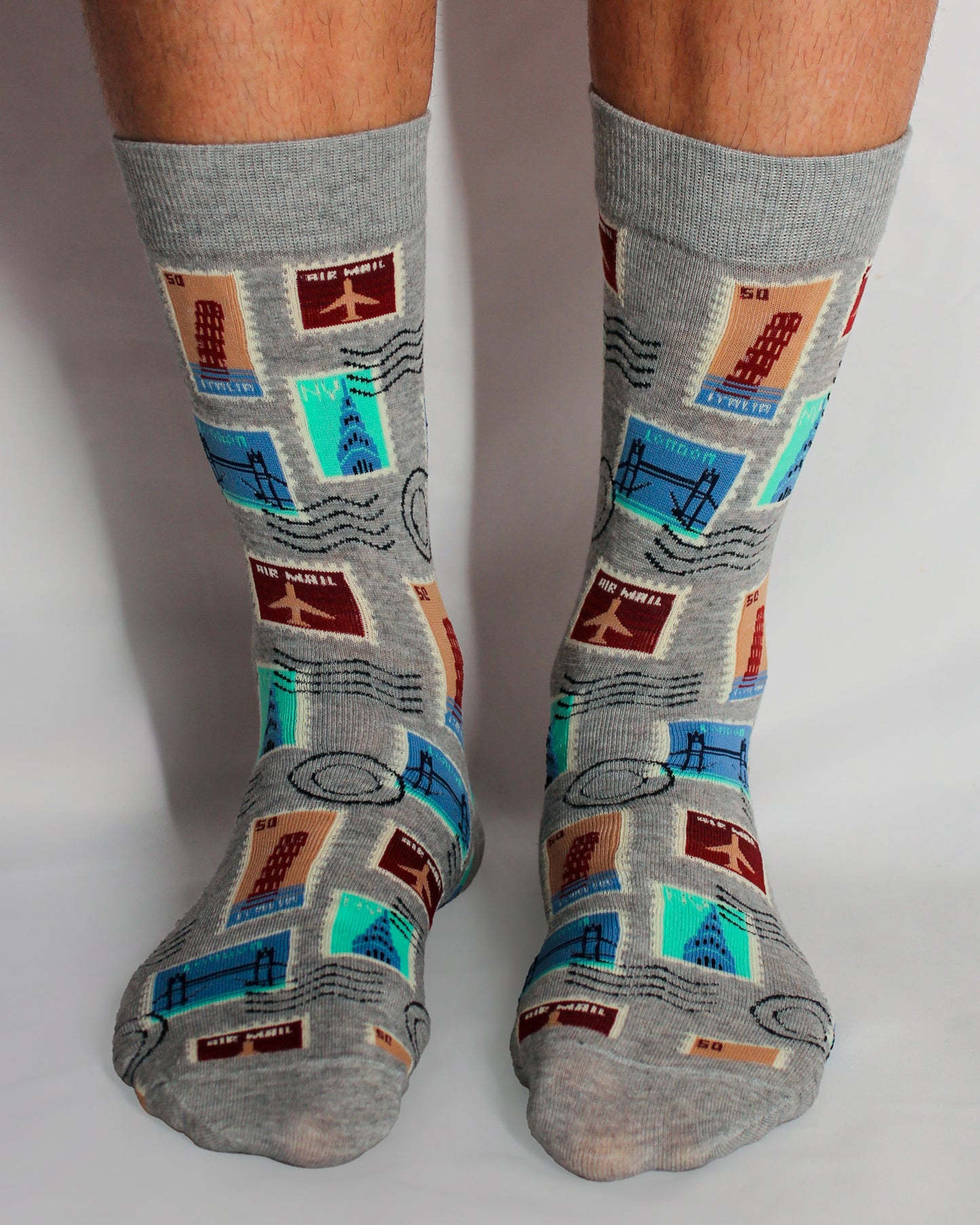 Calcetines Cool SELLOS POSTALES