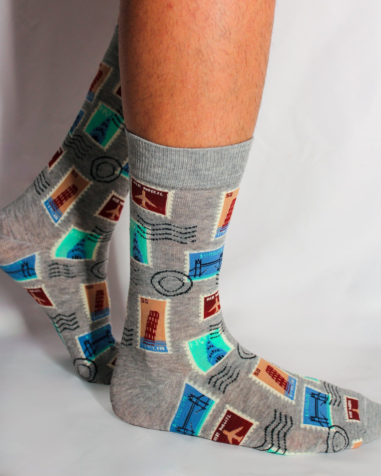 Calcetines Cool SELLOS POSTALES