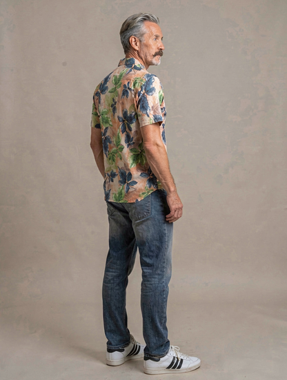 Camisa Cool Romeo TRANKILO | Camisa floral original de rayón