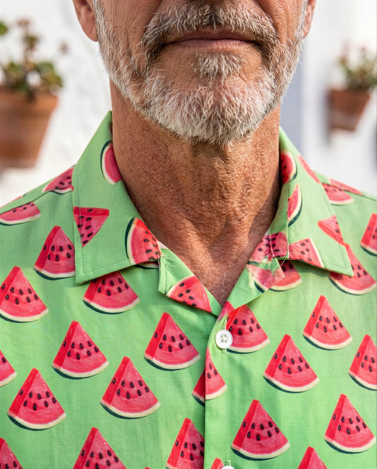 Camisa Funny Sandías TRANKILO | Camisa original estampada divertida