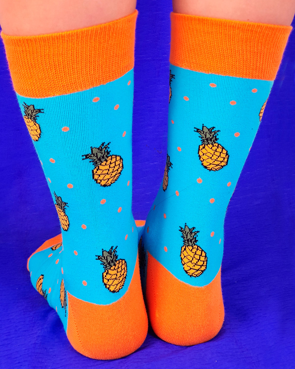 Calcetines Cool Piña Naranja