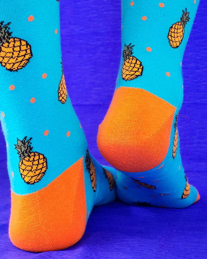 Calcetines Cool Piña Naranja