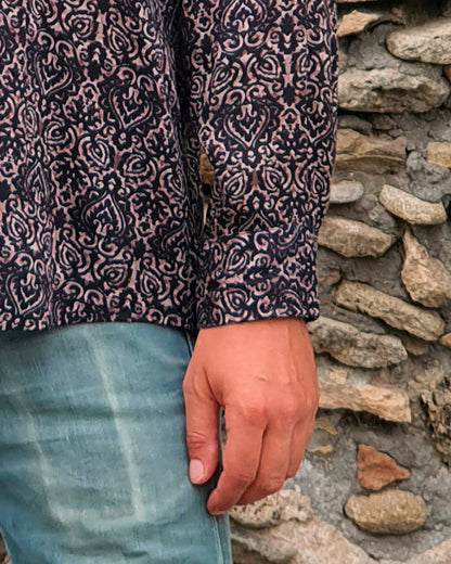 Camisa Hipster Gótica