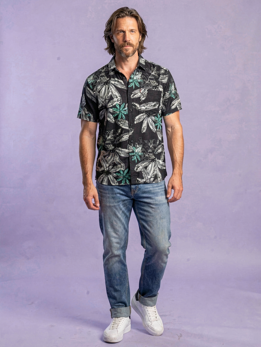 Camisa Cool Petalos