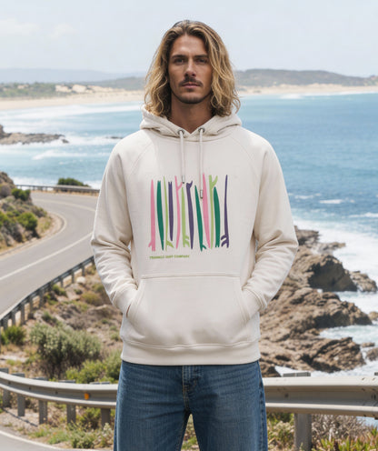 Sudadera Open Tablas blanca