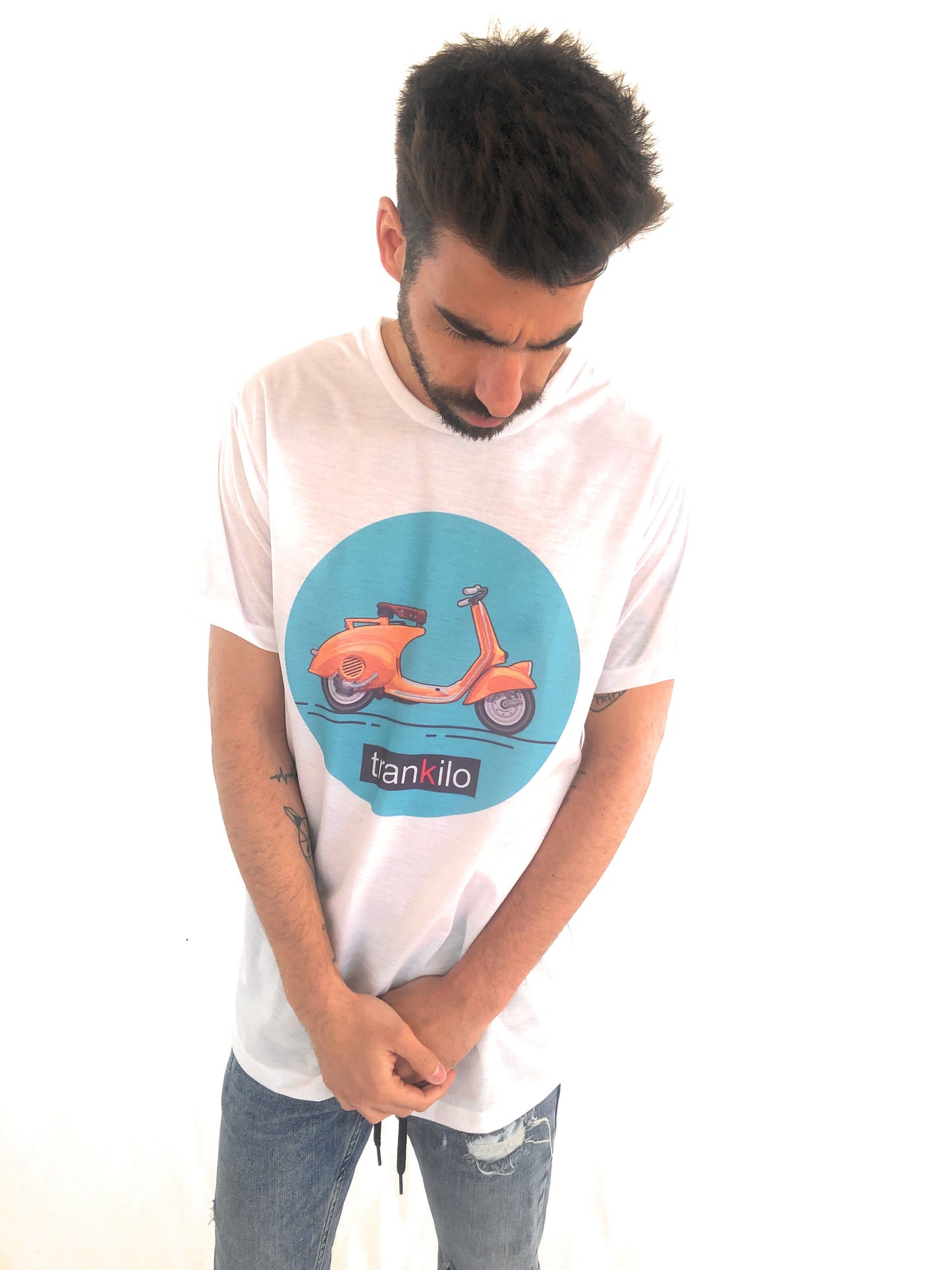 Camiseta Trankilo Surf White