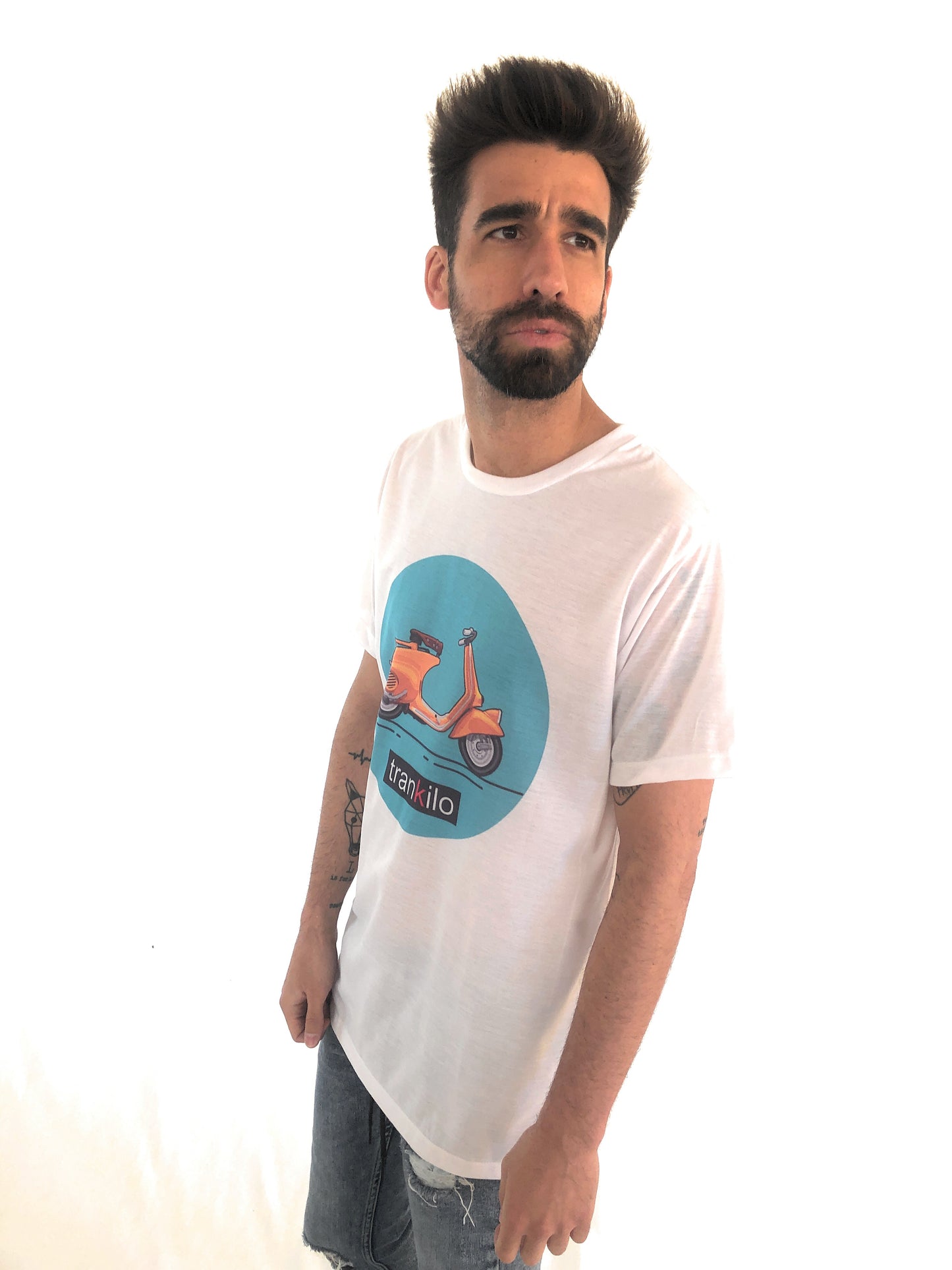 Camiseta Trankilo Surf White