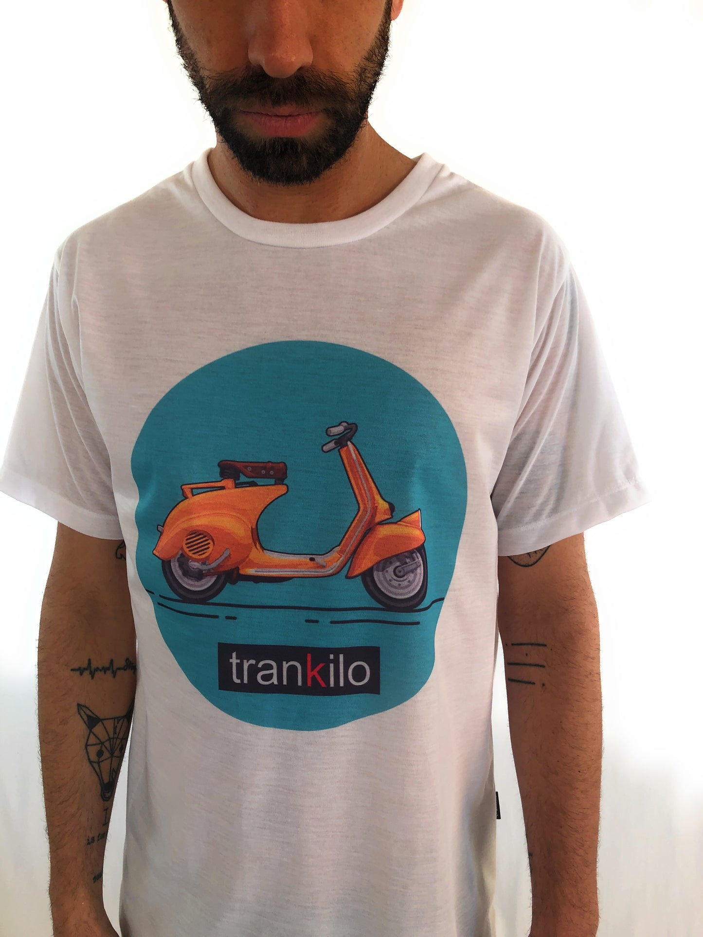 Camiseta Trankilo Surf White