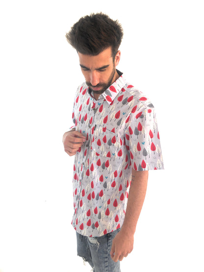 Camisa Trankilo Bosque Rojo