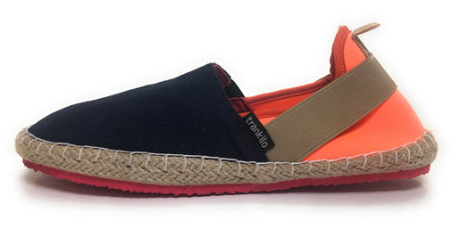 Zapatilla Esparto Neopreno Naranja